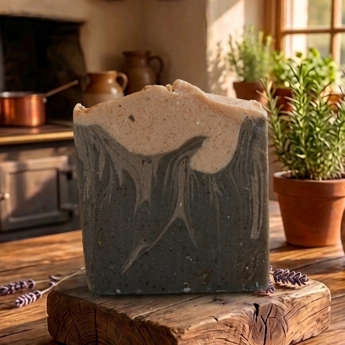 Espresso Scrub Goats Milk Soap