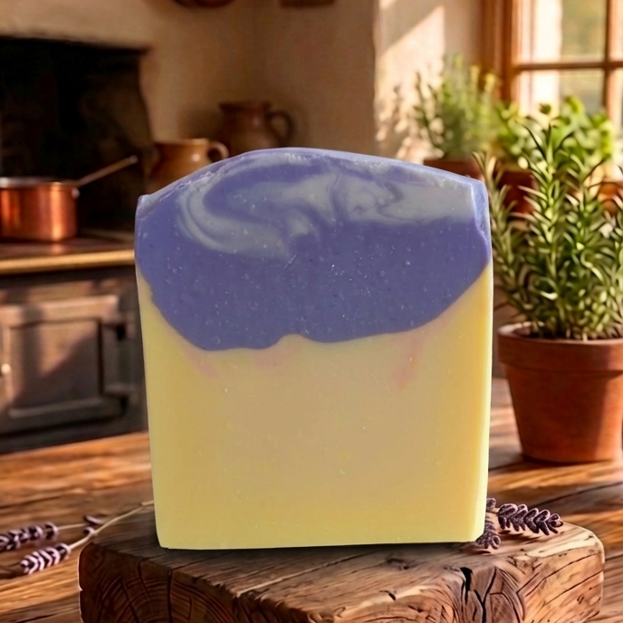 Lavender Citrus Goat’s Milk Soap